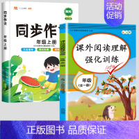 [2本]阅读理解+ 同步作文(上册) 小学六年级 [正版]斗半匠阅读理解专项训练书小学一年级二年级三年级四五六年级上册下