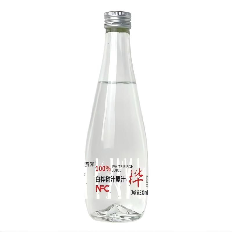 白桦树汁100%原汁植物饮料长白山310ml*24瓶