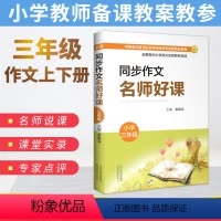 [正版]同步作文名师好课三年级上下册 小学语文教师用书 作文教学名师说课堂实录教学课例专家点评 裴海安 语文报刊协会写