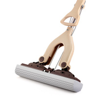 海绵拖把家用免手洗对折式吸水拖把头折叠海棉挤水卫生间墩布