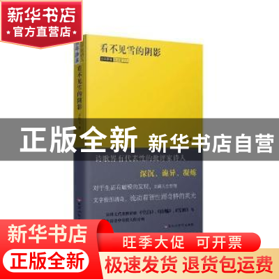 正版 看不见雪的阴影 吴投文著 百花洲文艺出版社 9787550021525