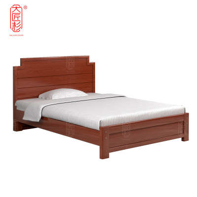 大匠杉 床实木高屏床 2020*1200mmDCT312