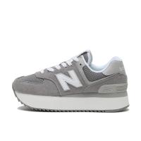 NEW BALANCE女士复古厚底拼接撞色跑鞋休闲运动鞋潮流百搭灰绿