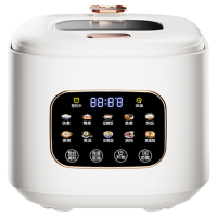 摩动电饭煲3L电饭煲可视上盖升级云釉晶釜白色MD-FB365