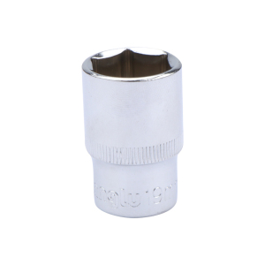 长鹿 1/2”碳钢镜面六角套筒 12mm