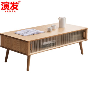 演发 茶几玻璃门 张