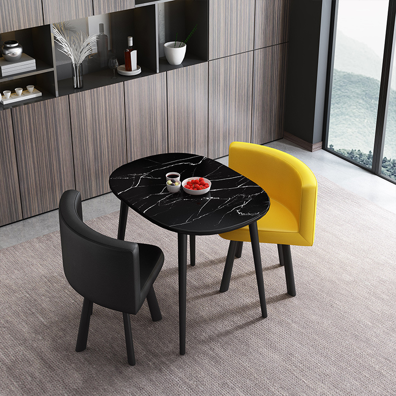 北欧阳台小桌椅网红迷你现代简约家用一桌两椅组合三件套休闲茶几