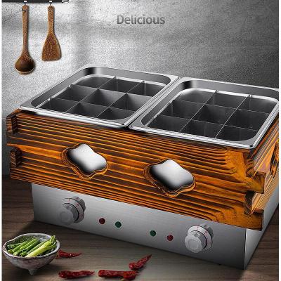 关东煮机器煮面炉商用麻辣烫炉串串香锅电热单双缸黄金蛋鱼蛋机小吃