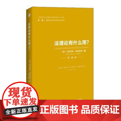 正版 法理论有什么用 马蒂亚斯 耶施泰特 9787562078425 中国政法大学出版社