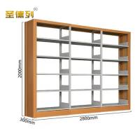 圣德列书架单面收纳架J-5 2800*300*2000mm