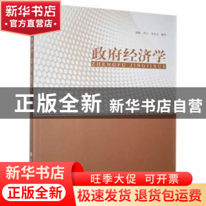 正版 政府经济学 刘颖,李吉,姜永文 中国人民公安大学出版社 9787