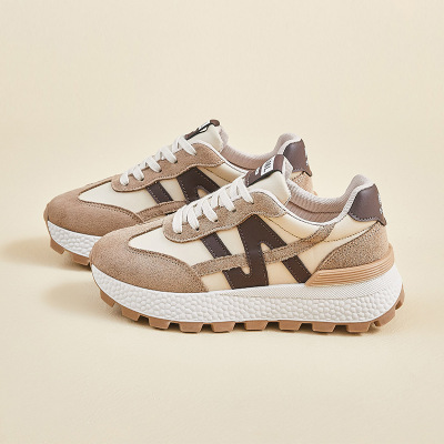 ins韩版新款阿甘鞋女秋季学生跑步运动厚底增高休闲街拍_146