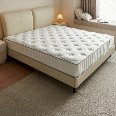 全友家居弹簧床垫厚20m家用天然椰棕护脊床垫子乳胶垫