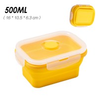 硅胶雪糕模具家用冰淇淋模具自制冰糕冰格冰棍棒冰做冰激凌 敬平 硅胶冰淇淋盒[500ml可折叠收纳]