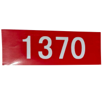 HENUO 热转印反光安全警示标识 200mmx70mm 张