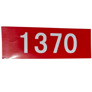 HENUO 热转印反光安全警示标识 200mmx70mm 张