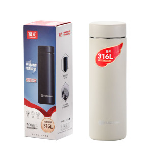 富光FUGUANG保温杯优铭商务真空杯保温杯水杯500ml