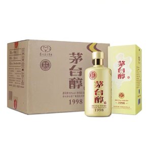漢匠名酒&茅台醇1998 2本 500ml 53% 貴州茅台酒 五粮液 白酒 53°度茅台醇(1998) 500ml【价格品牌图片评论】-酒仙网