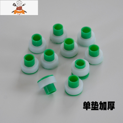 敬平代替生料带堵漏内牙垫密封圈角阀龙头内丝胶垫ppr免生料带胶垫4分 单垫加厚款100个