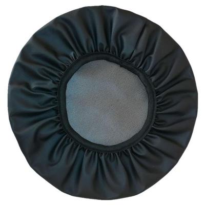 皮革圆凳子套纯色防水座套吧台高脚椅套圆凳座椅套理发店圆凳子罩