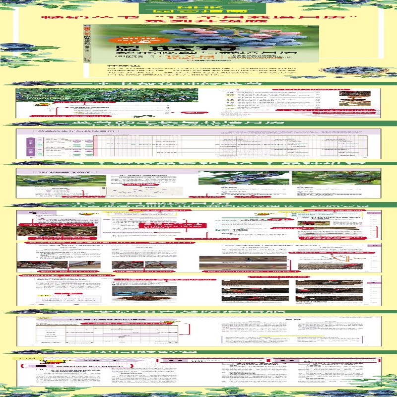 [M]图解蓝莓整形修剪与栽培月历-9787111608592