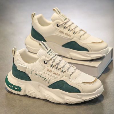 男士鞋20265夏季新款网面透气男士运动休闲厚底增高潮牌老爹鞋