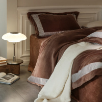 高端现代风高克重A类慕丝牛奶绒四件套秋冬柔软顺滑抗静电绒套件