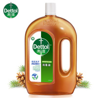 滴露 消毒液1.8L*2特惠装 除菌除螨99.999% 多种用途 小伤口适用