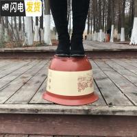 三维工匠加厚塑料仿陶瓷树脂盆栽花盆山水花盆室内客厅阳台盆景果树送托盘 w230带托盘 5个盆花盆容器