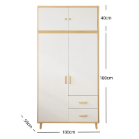 铭思沃木质衣柜1m套