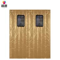 锦鹿 PU棉门帘 可定制/平方米