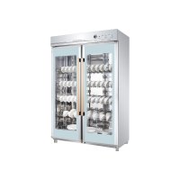 臻远ZY4042912 商用消毒柜热风循环双门立式大容量餐具保洁柜臭氧中温消毒