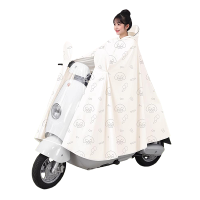 柏森茂(BAISENMAO) 电动电瓶摩托车雨衣单人 件