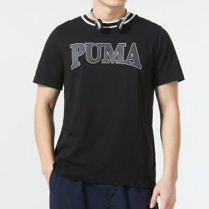 彪马(PUMA)男装新款运动服跑步健身训练上衣舒适透气休闲短袖圆领T恤682183-02 ZP