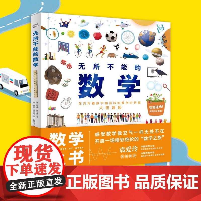 数学之书 无所不能的数学 7-10岁 安娜·维特曼 著 科普