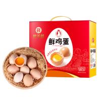 鲜禾鲜 土鸡蛋30枚
