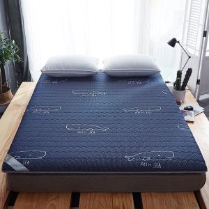 比韩家纺10厘米纤维+固棉透气床褥床垫颜色可选