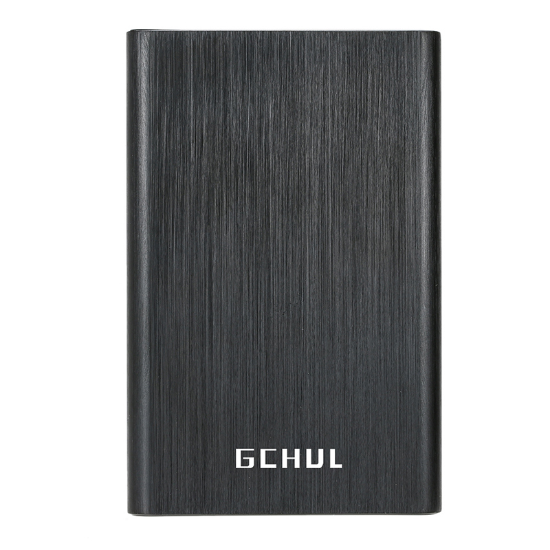 杰储(GCHUL)T1000 2T USB3.0 2.5英寸 移动硬盘 (计价单位:个) 磨砂黑色