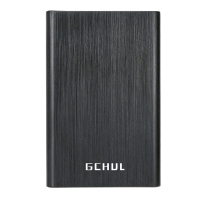 杰储(GCHUL)T1000 2T USB3.0 2.5英寸 移动硬盘 (计价单位:个) 磨砂黑色