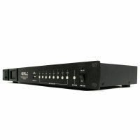 QNOA 启诺QN-EKP208 专业舞台会议公共广播电源分配控制器 8路电源时序器 实时电压显示可进行联机