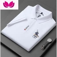 七斓21夏季保罗短袖t恤男士大码宽松polo衫商务中年半袖新款翻领T