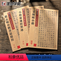 [正版]灵飞小楷字帖文征明赵孟俯小楷硬笔毛笔名家碑帖赵孟俯小楷道德灵飞墨迹文征明钢笔字帖原版拓本硬笔书法书籍文征明小楷