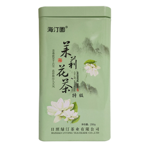 海汀园 特级茉莉花茶 200g 罐