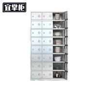 宜掌柜 不锈钢碗筷收纳柜