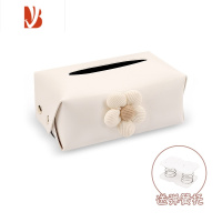 三维工匠欧拉好猫高级感创意车载扶手箱纸巾盒挂式汽车遮阳挡车内抽纸盒 气质米花--米色纸巾盒(送弹簧)