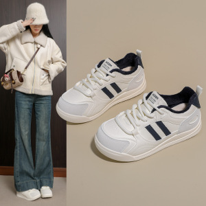 加绒百搭棉鞋女冬季新款学生ins韩版保暖休闲鞋棉鞋