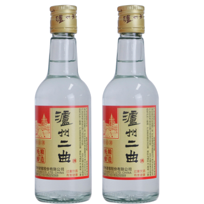 泸州老窖二曲42度125ml*2瓶纯粮酿造品鉴浓香型白酒