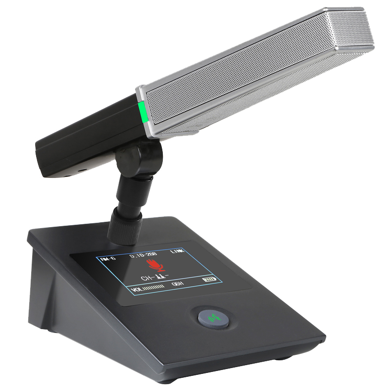 启诺QN-Xe55Hc/d鹅颈式短咪会议 无线话筒麦克风黑色(只)