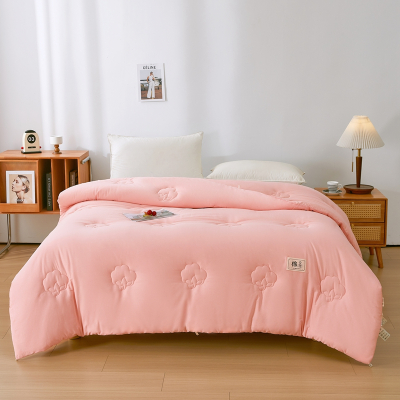 名都丽人MDLR-CP50-150*200cm 长绒棉棉花被(4斤)(计价单位:件)粉色