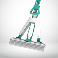 千里谷QLG-TB2010可伸缩对折胶棉拖把(计价单位:把)抹茶绿